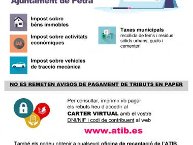 Període voluntari de pagament de tributs 2019